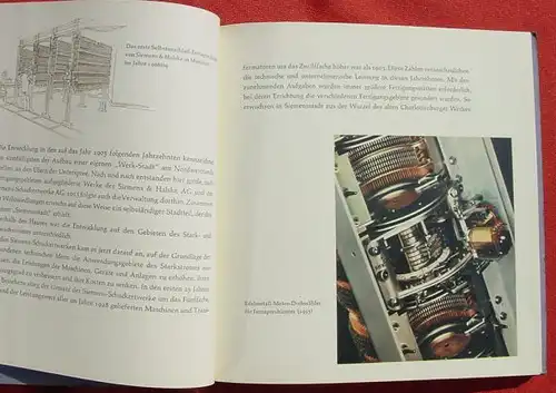 (0150075) "Das Haus Siemens" Firmenbeschreibung 1953. 102 S., mit vielen Bildern, Faltkarten, Praegedruck-Einband
