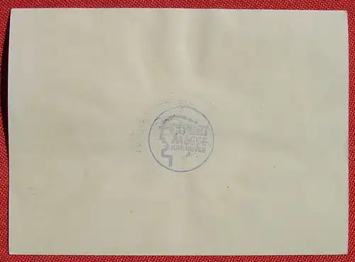 (1046317) Heimatbeleg, Export-Messe Hannover 1948, 10 Reichsmark (incl. Aufbauspende), siehe bitte Bilder