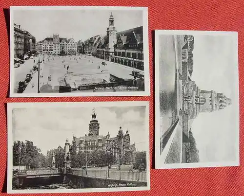 (1046322) Leipziger Messe, 3 x Postkarten 1946, siehe bitte Bilder