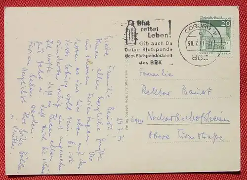 (1046477) Coburg Bayern Oberfranken 1971, siehe bitte Bilder