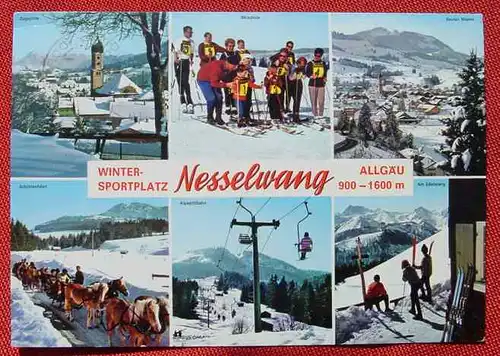 () Nesselwang im Winter Allgaeu, siehe bitte Bilder