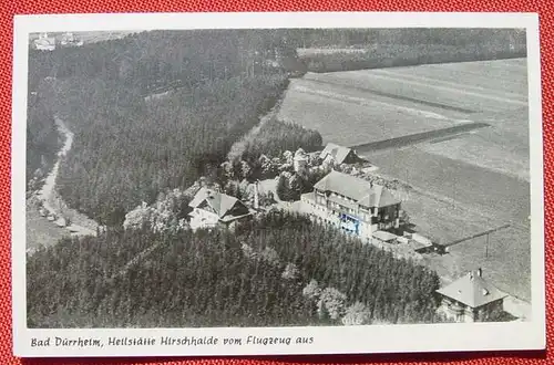 (1046485) Bad Duerrheim vom Flugzeug aus, Sonderstempel 1957, siehe bitte Bilder
