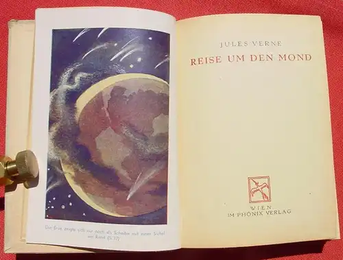 () Jules Verne 'Reise um den Mond'. 268 S., Phoenix-Verlag, Wien 1947. # Science Fiction