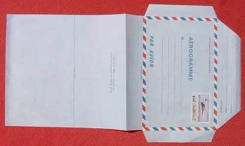 Neu : Versandkosten ab Euro 2,50 () Frankreich. 2 x Aerogramme. Ganzsachen. Luftpost / Par Avion. Unbenutzt