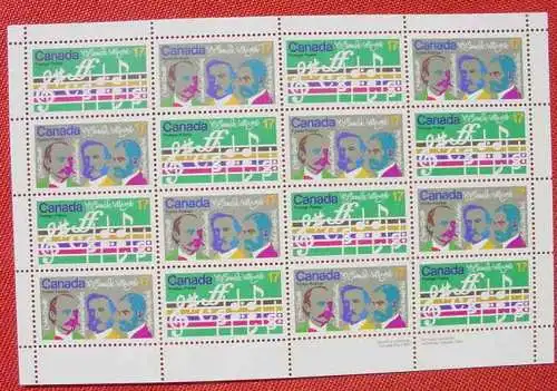 Neu : Versandkosten ab Euro 2,50 () Canada Day 1980. Kleinbogen, unbenutzt, TOP Zustand !