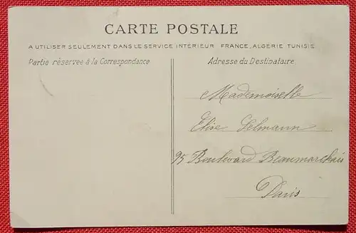 (1044396) Arromanches. Le Clocher. La Normandie. Postkarte, um 1908 ?