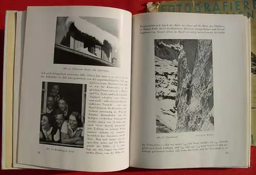 (0160003) "Fotografieren und Filmen im Hochgebirge" 186 S., 145 Abb., 1934 Union Deutsche Verlagsgesellschaft, Berlin