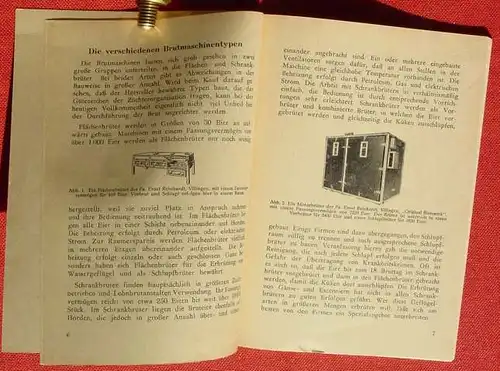 () "Kuenstliche Brut und Aufzucht des Gefluegels". Muenter. Lehrmeister-Buecherei. Verlag Philler, Minden