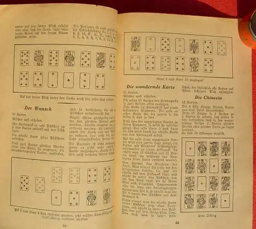 () "Spiele - Kunststuecke - Aufgaben". 64 S., Deutscher Verlag Berlin. Vermutlich fuer Soldaten im 2. Weltkrieg ?