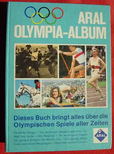 (0270082) "Aral Olympia-Album" Mexiko 1968. Medaillengewinner von 1896-1964, u.v.a. ... Busche, Dortmund