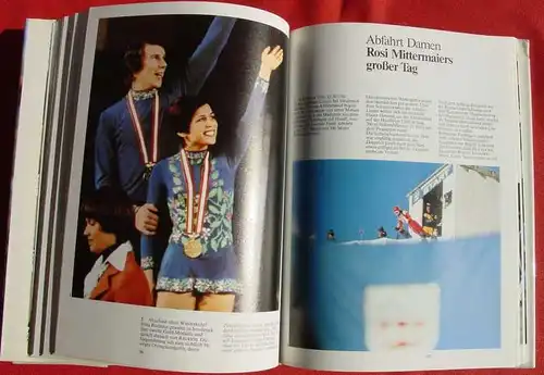 () "Die goldenen Tage Innsbruck 76, XII. Olympischen Winterspiele in Farbe". Herrlicher Bildband # Olympiade