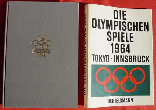 (0270113) "Die Olympischen Spiele 1964 Tokyo - Innsbruck". Robert Lembke. 384 S., 1964. # Olympiade