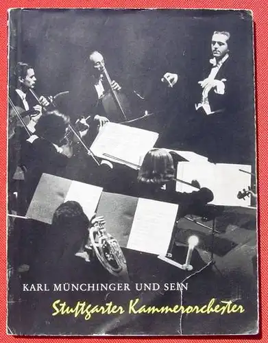 Muenchinger. Stuttgarter Kammerorchester. 1954 (0082509)