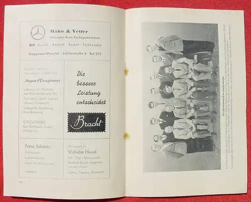 Festschrift 1953. Handball-Abteilung Gaggenau 1882 e.V. ()