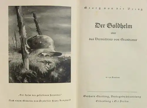 (0340276) Der Goldhelm. Von Vring 1938