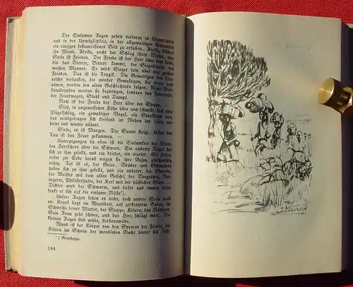 () Reepen "Kinder der Steppe". Mit Bildern. 274 Seiten. 1927 Hamburg, Deutsche Hausbuecherei