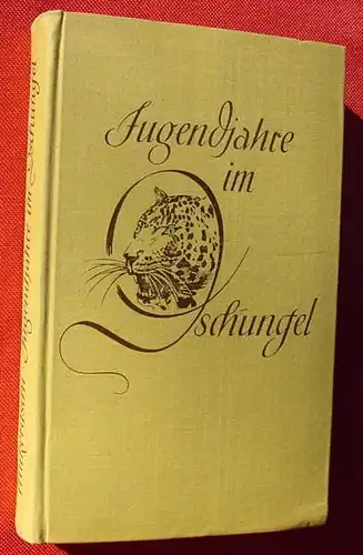 (0100581) Mukerdschi "Jugendjahre im Dschungel". 214 S., 1939 Ruetten u. Loening, Potsdam