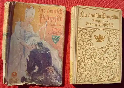 (0100589) Hirschfeld "Die deutsche Prinzessin". Kronen-Buecher. 1918, Mosse, Berlin