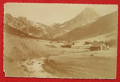 (1032571) Adelboden AK Schweiz um 1920 ? Im Boden, Wildstrubel u. Fizer. Huebsche Foto-AK
