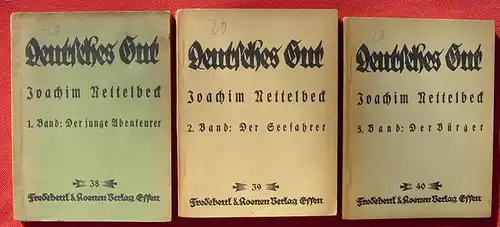 () 3 x 'Deutsches Gut'. 1920-er Jahre. Kleinformat. Fredebeul u. Koenen, Essen