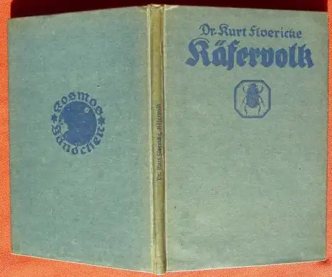 (1005054) Floericke "Kaefervolk". Franckh, Stuttgart 1924. Kosmos-Band. nlvkosmos