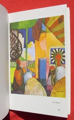 () Macke "Die Tunisreise" Aquarelle und Zeichnungen. 'dumont kunst-taschenbuecher'