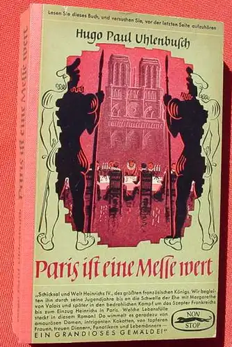 () Uhlenbusch "Paris ist eine Messe wert". Heinrich IV., 484 S., NON STOP-BUECHEREI