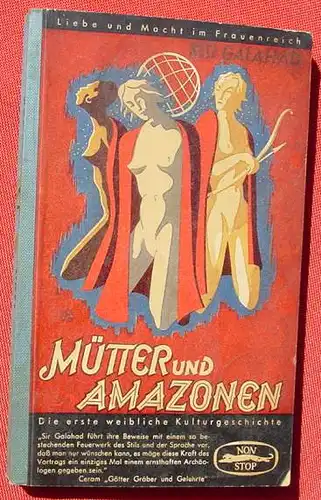 () Galahad "Muetter und Amazonen" NON STOP-BUECHEREI. Berlin-Grunewald (1950-er Jahre)