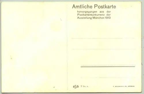 (1016387) Herrliche Künstlerkarte von Franz Glass. Amtliche Postkarte