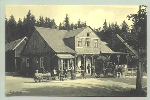 (1025602) Ansichstkarte / Postkarte. Heuberghaus / Friedrichroda (Thüringen) . Rueckseite Druckvermerk : Verlag G. Krautwurst, Friedrichroda 1909. 