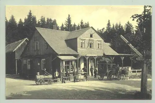 () Ansichstkarte / Postkarte. Heuberghaus / Friedrichroda (Thüringen) . Rueckseite Druckvermerk : Verlag G. Krautwurst, Friedrichroda 1909. 