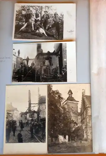 Rheinland Eifel Elsenborn Schleiden Karneval Kaiser Besuch Foto Album 1908