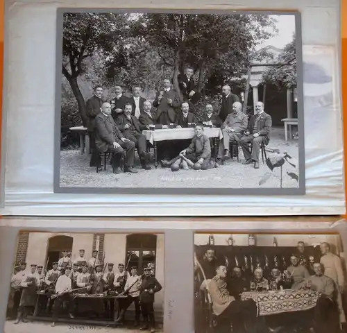 Rheinland Eifel Elsenborn Schleiden Karneval Kaiser Besuch Foto Album 1908