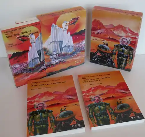 Science Fiction Perry Rhodan Kommandosache Scheer Gedenkausgabe 4 Bände 2006