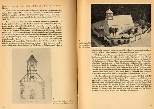 Berlin Dorf Kirche in Tempelhof Geschichte Wiederaufbau Buch 1951