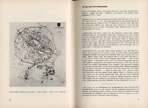 Hessen 800 Jahre Gelnhausen Geschichte Mittelalter Wirtschaft Festschrift 1970