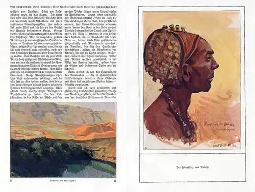 Kunst Maler Afrika Kolonie Reise nach Kamerun Ernst Vollbehr 1913
