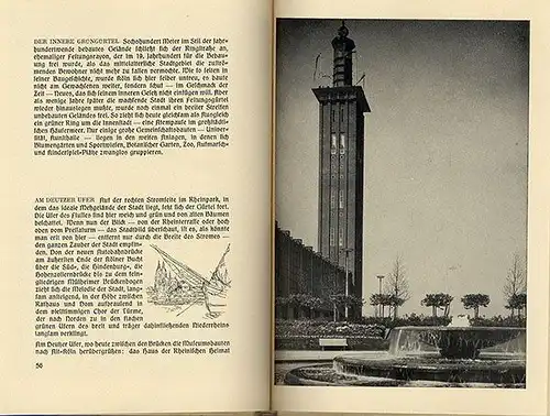 Rhein Köln Mittelalter Stadt Geschichte Architektur Buch von 1941