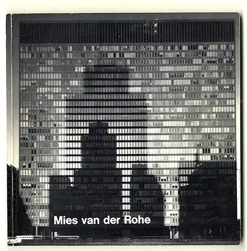 Bauhaus Architektur Geschichte Design Moderne Mies van der Rohe Katalog 1968