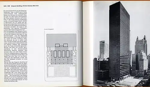 Bauhaus Architektur Geschichte Design Moderne Mies van der Rohe Katalog 1968