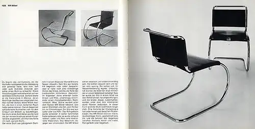 Bauhaus Architektur Geschichte Design Moderne Mies van der Rohe Katalog 1968