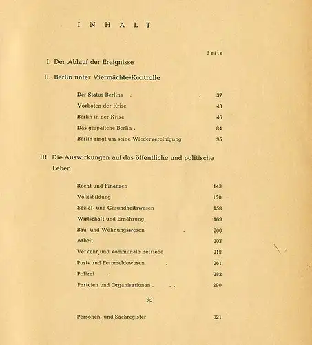 Berlin Stadt Geschichte Aufbau Blockade Luftbrücke Wirtschaft 1945-1952