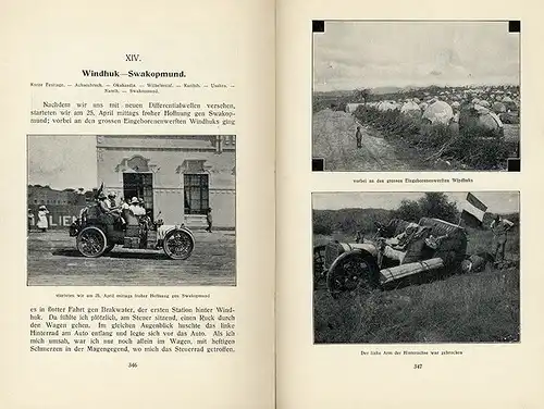 Deutsche Kolonien Im Auto quer durch Afrika Reise Expedition Original Buch 1910