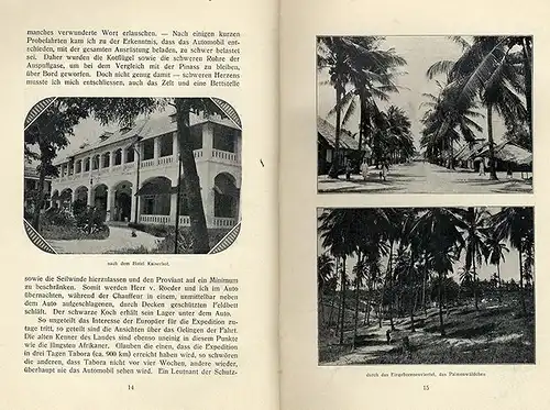 Deutsche Kolonien Im Auto quer durch Afrika Reise Expedition Original Buch 1910