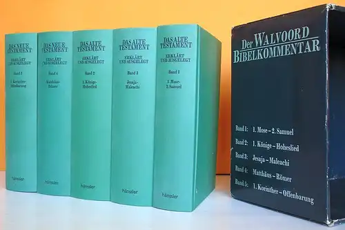 Theologie Bibel Auslegung Altes Neues Testament Der Walvoord Kommentar 5 Bände