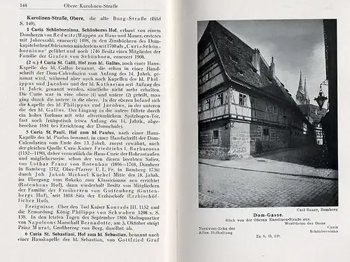 Bayern Franken Bamberg Stadt Geschichte Illustrierter Führer mit Plan 1929