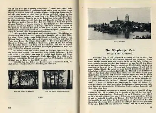 Mecklenburg Ostsee Pommern Heimat Geschichte Volkskunde Buch 1925
