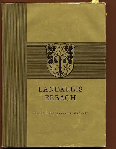 Hessen Odenwald Landkreis Erbach Wirtschaft Geschichte Monografie 1965
