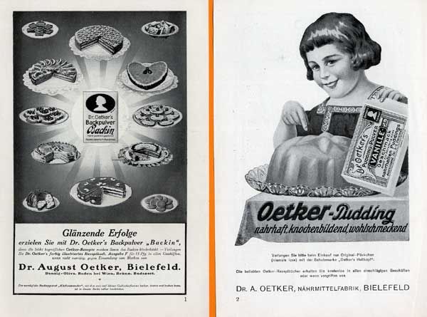 Alte Werbung Dr Oetker Pudding & Backin