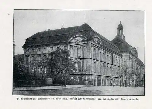 Deutsche Geschichte Berlin Reichsarbeits Ministerium Ausstellung Führer 1929